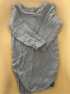 Oso & Me Edward One Piece - 12m - Dusty Blue